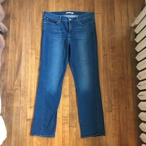 Levi’s straight-leg jeans